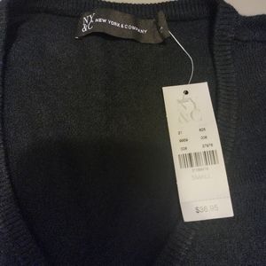 A New York & company black sweater size small